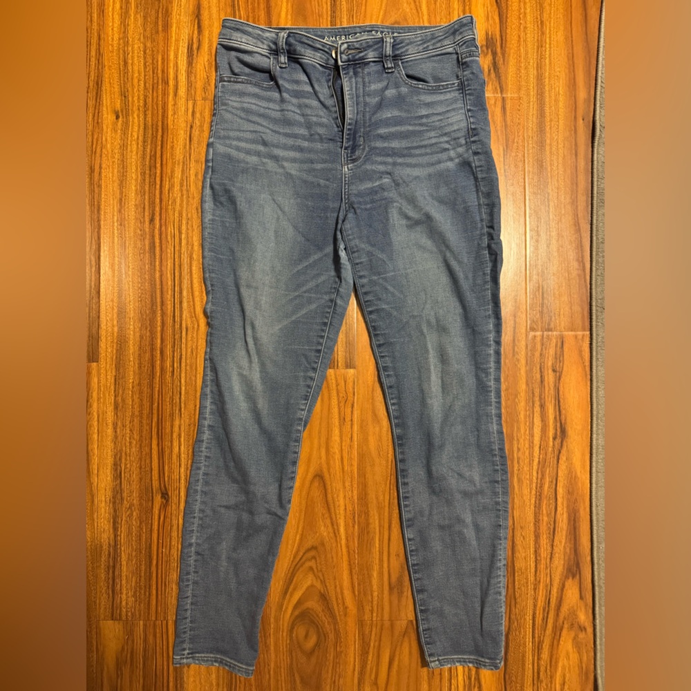 American Eagle jeans super stretch size 8